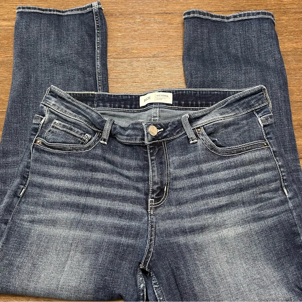 BKE Victoria Stretch Cropped Jeans Mid‎ Rise Women’s Size 30 waist